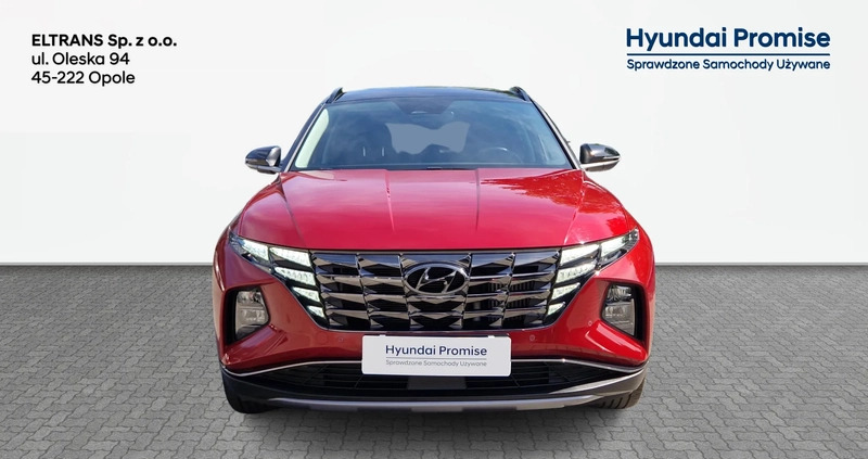 Hyundai Tucson cena 124900 przebieg: 23000, rok produkcji 2021 z Nasielsk małe 301